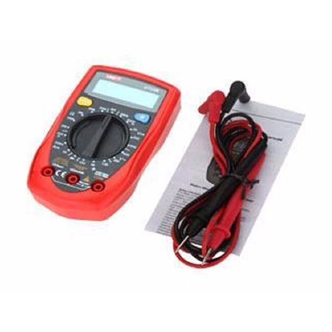 UT33B Plam Type Digital Multimeter Red and Black Cut Price BD