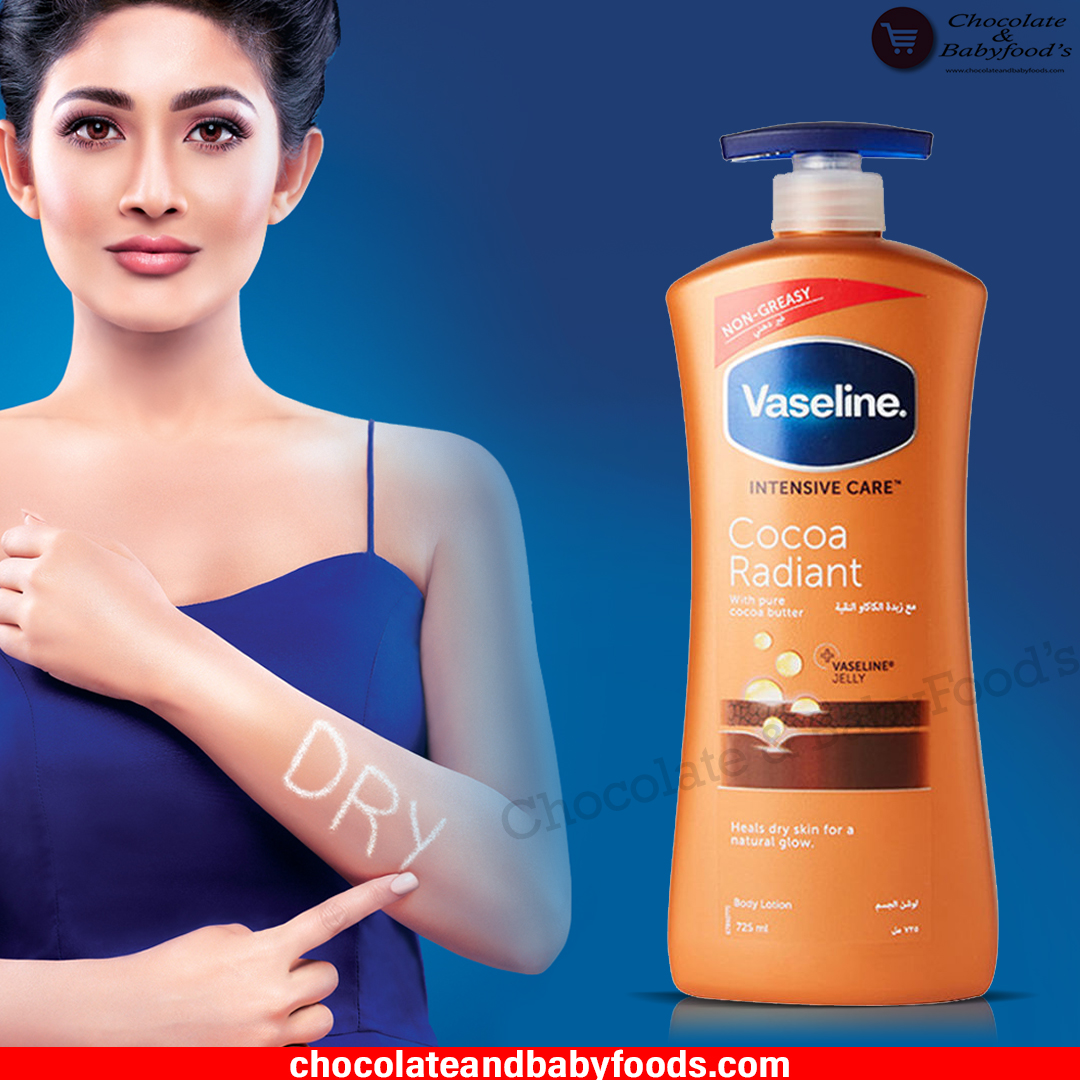 Vaseline Intensive Care Cocoa Radiant Body Lotion 725ml Cut Price BD
