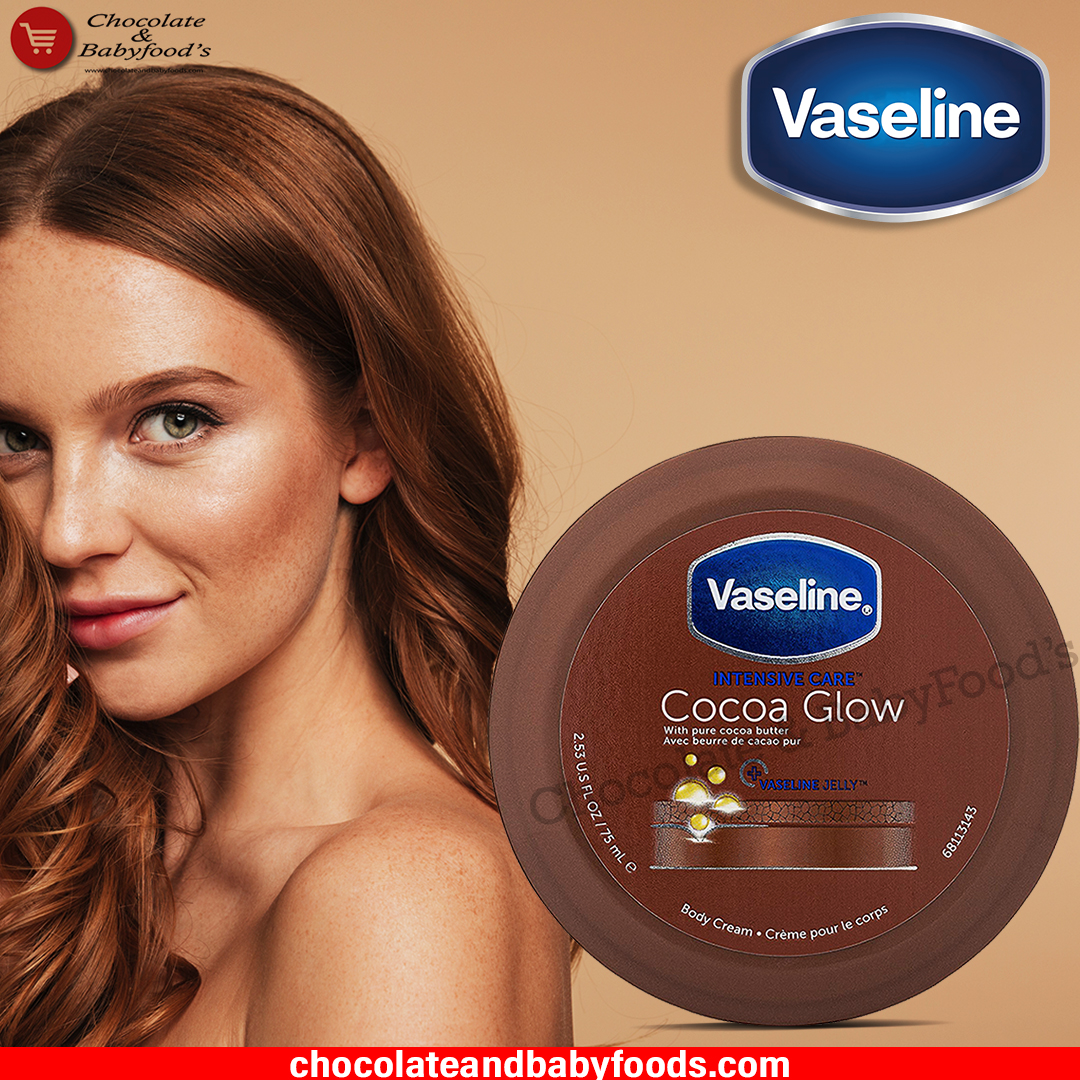 Vaseline Intensive Care Cocoa Glow Body Cream 75ml Cut Price BD