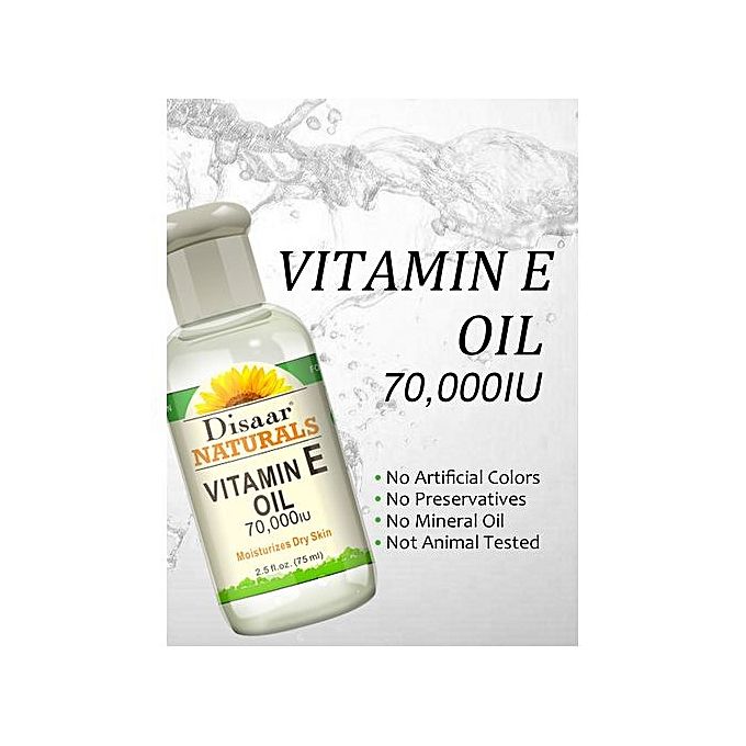 Disaar Naturals Vitamin E Oil 70,000 Iu 2.5 Fl Oz Cut Price BD