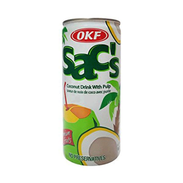 Sacs Coconut Can Drinks with Pulp 240ml Cut Price BD