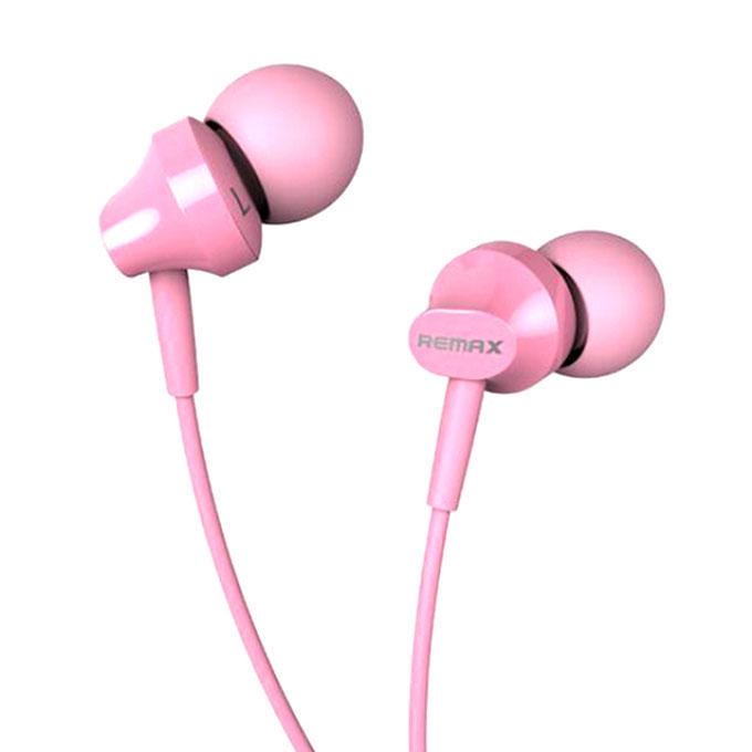 Remax Rm-501 Earphone - Pink - Cut Price BD