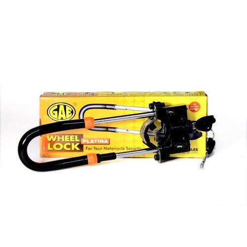 GAE Black Wheel Lock For All Motorcycle Cut Price BD