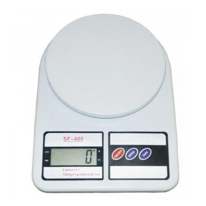 Portable Digital Kitchen Scale Silver Cut Price BD