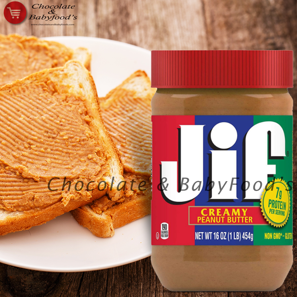 Jif Creamy Peanut Butter 454G Cut Price BD
