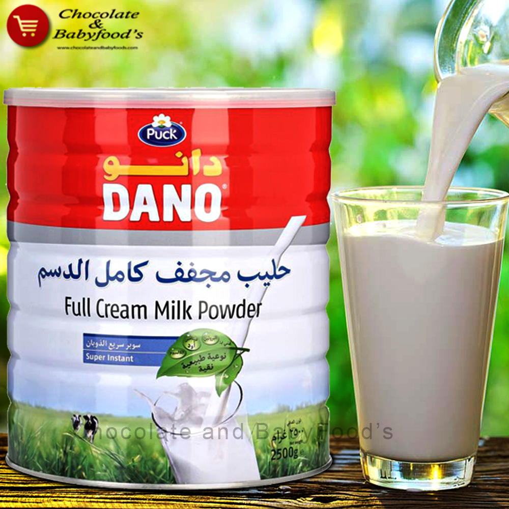 Dano full cream milk powder 2500g