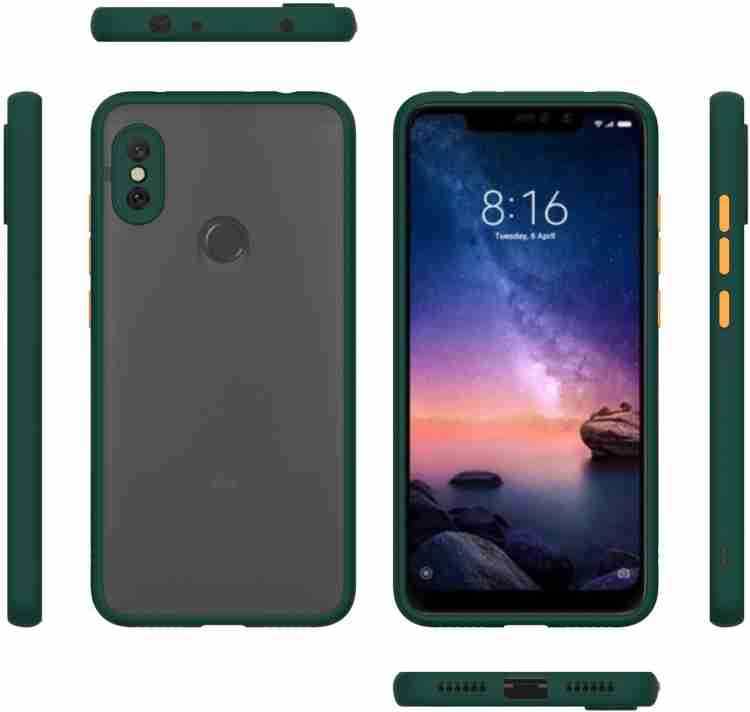 Smoke Matte Finish Camera Protection Case Back Cover For Xiaomi Redmi Note 6 Pro Cut Price Online Shopping