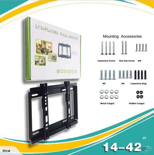 LCD/ LED TV Wall Bracket / Wall Mount 14″ 42″ Cut Price BD