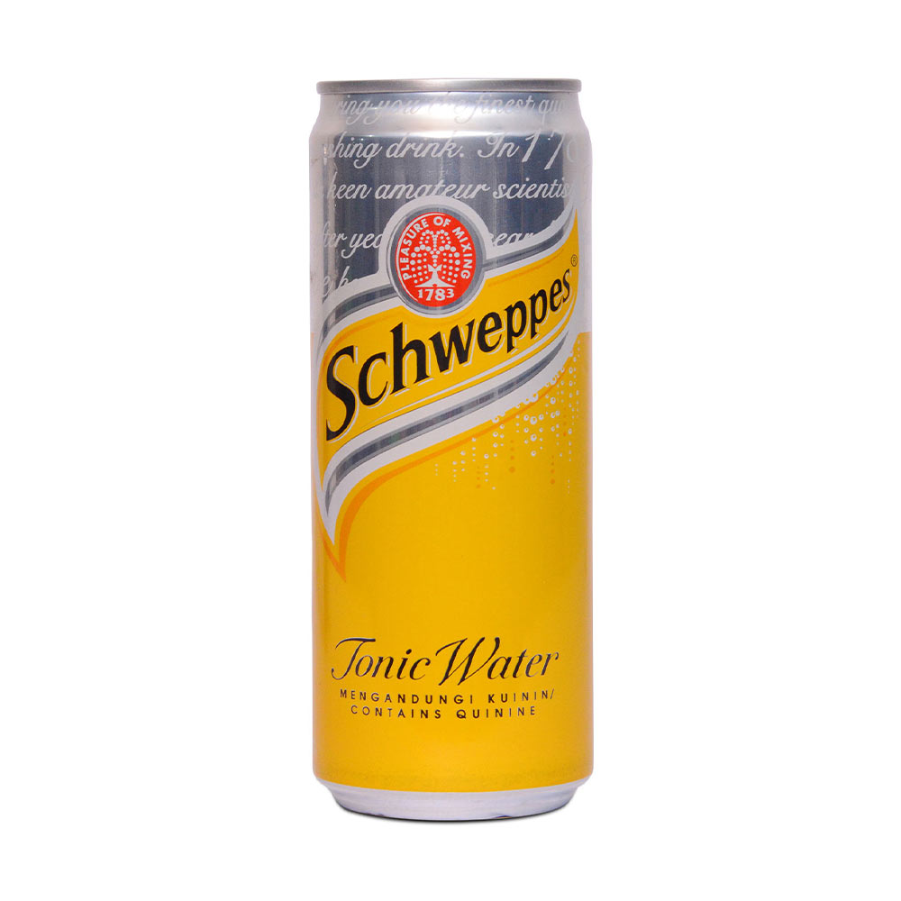 Schweppes Tonic Water 320ml Refreshing and Quenching Thirst with