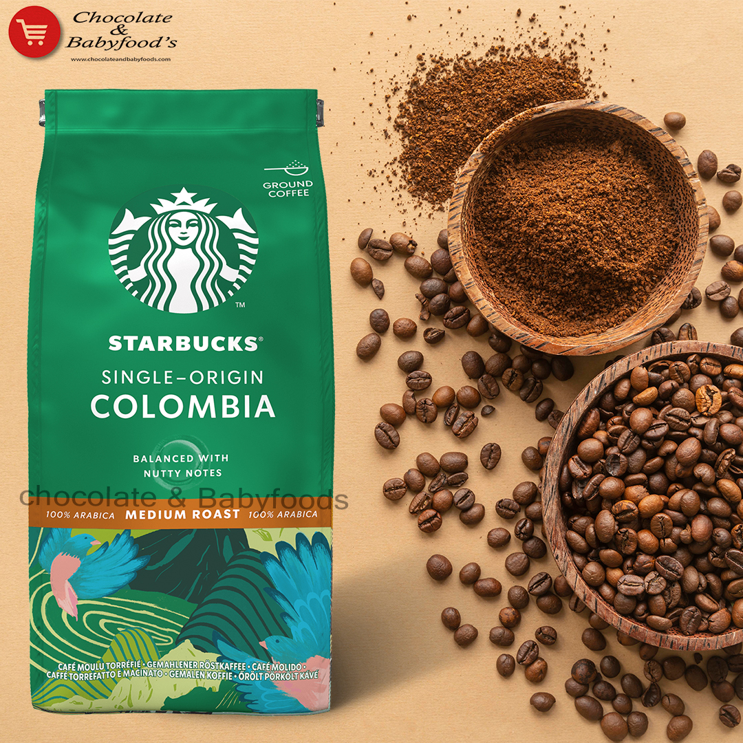 Starbucks SingleOrigin Colombia Ground Coffee 200G Cut Price online