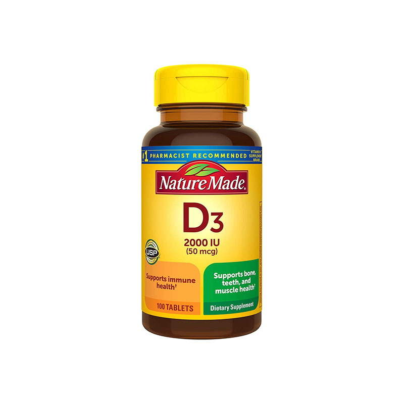 Nature Made Vitamin D3 Vitamin D 2000 IU 50 mcg
