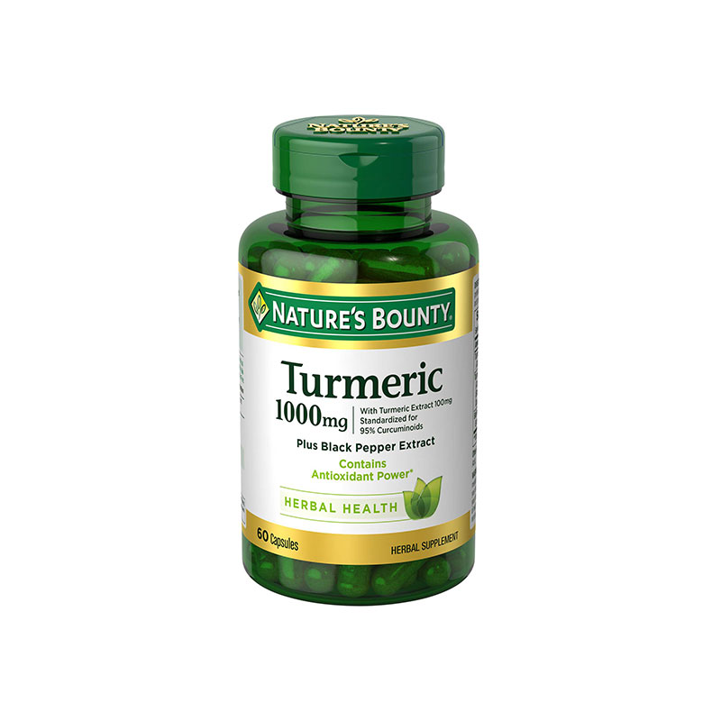 Nature’s Bounty Turmeric 1000mg Plus Black Pepper Extract