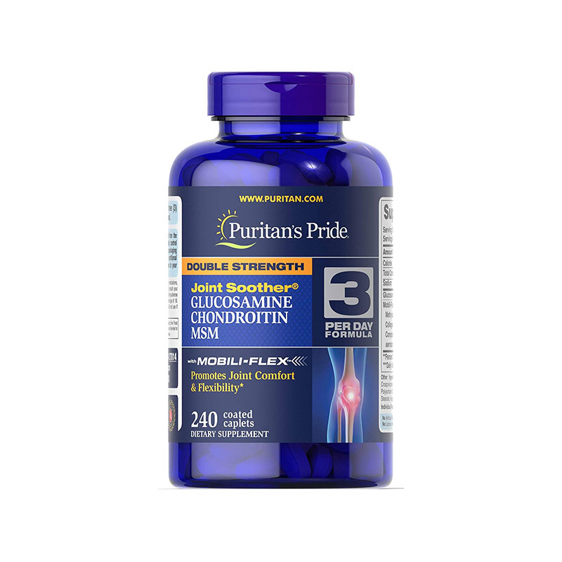 Puritan’s Pride Double Strength Glucosamine Chondroitin & MSM Joint Soother