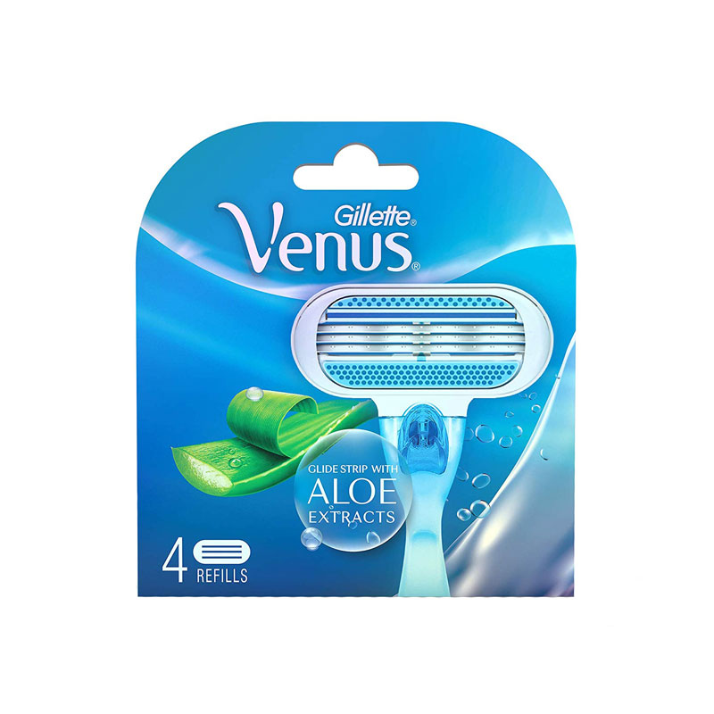 Gillette Venus Razor Blade Set Pack of 4 Pieces
