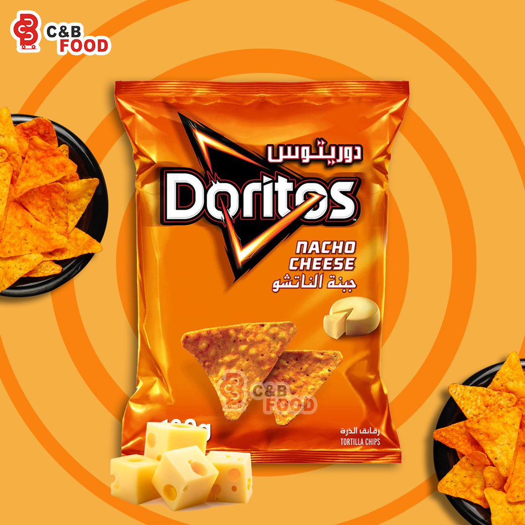 Doritos Nacho Cheese Tortilla Chips 180G Cut Price online shopping