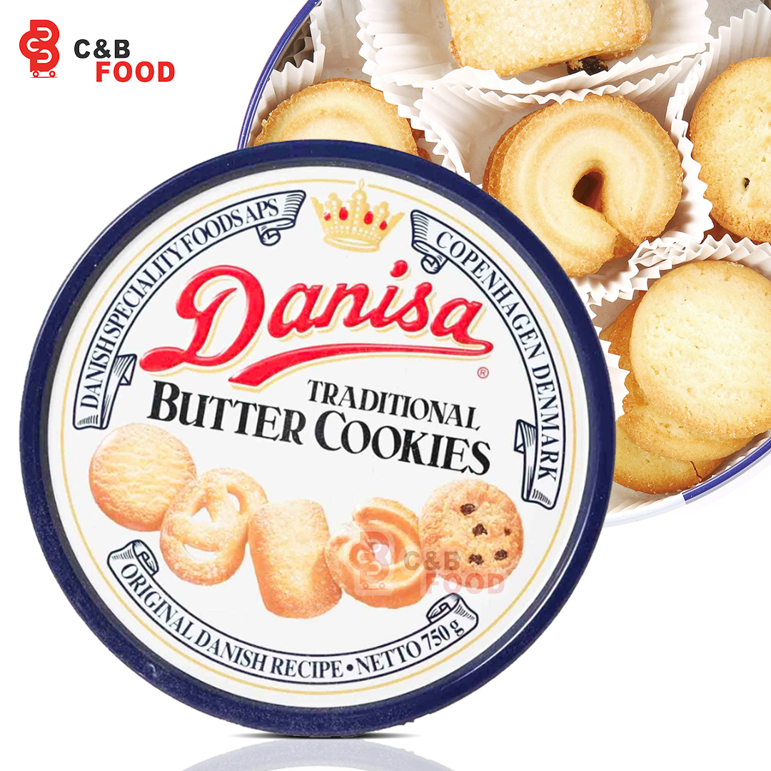 Danisa Traditional Butter Cookies 750G Cut Price BD