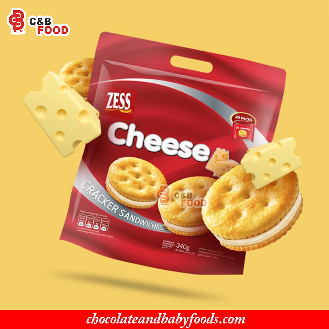 Zess Cheese Cracker Sandwiches 340G Cut Price BD