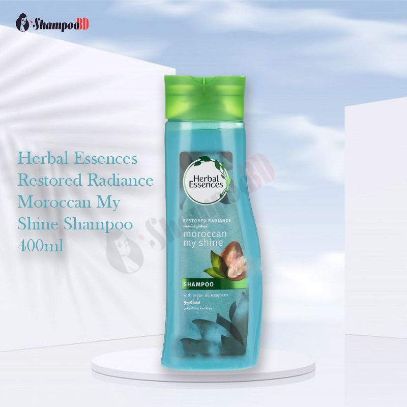 Herbal Essences Restored Radiance Moroccan My Shine Shampoo 400ml Cut