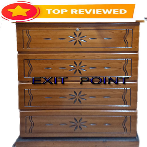 Mdf / woodcart wardrobe/stylish wardrobe /Melamine Laminated Board 4 ft