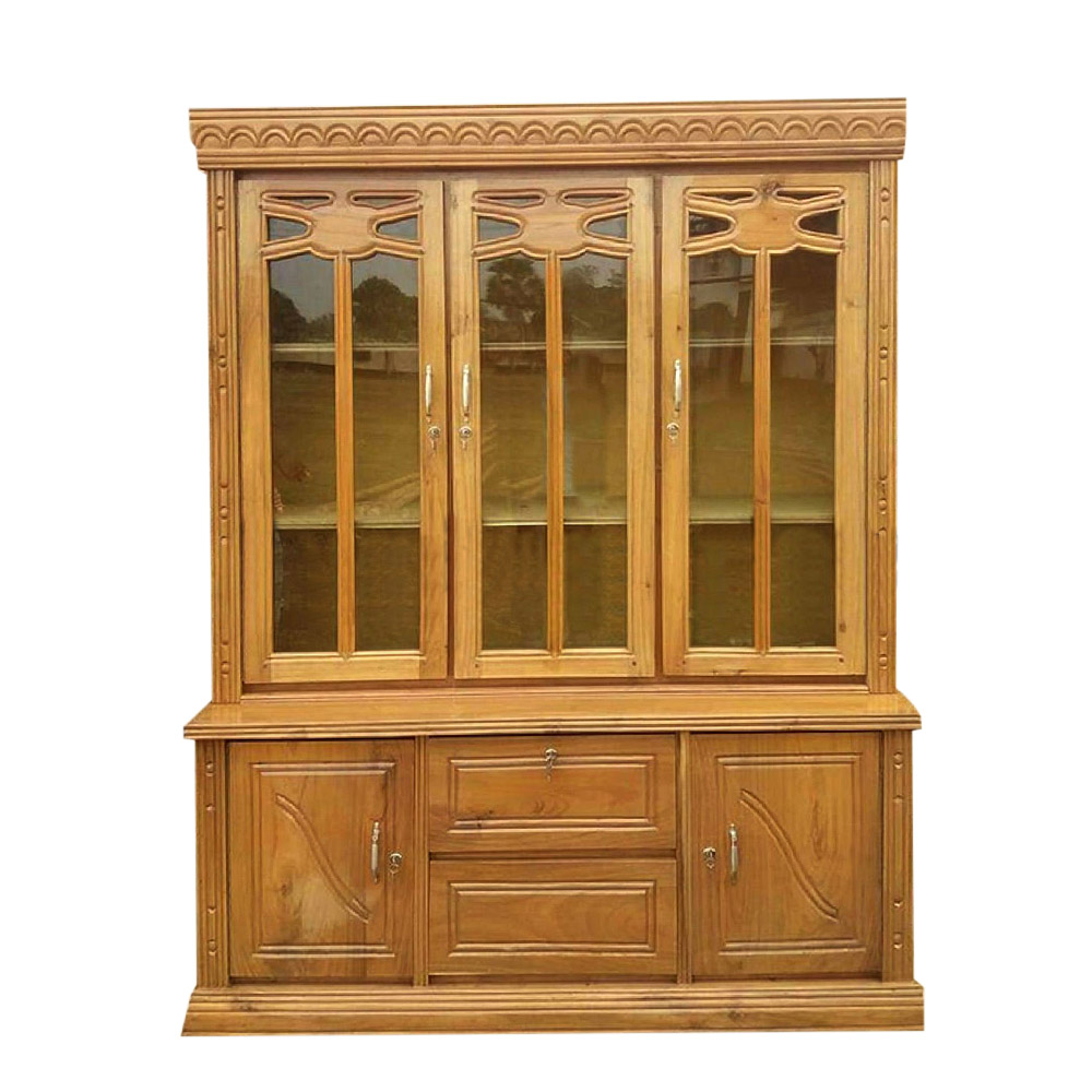 chittagong shegun wood showcase/ showcase Cut Price BD