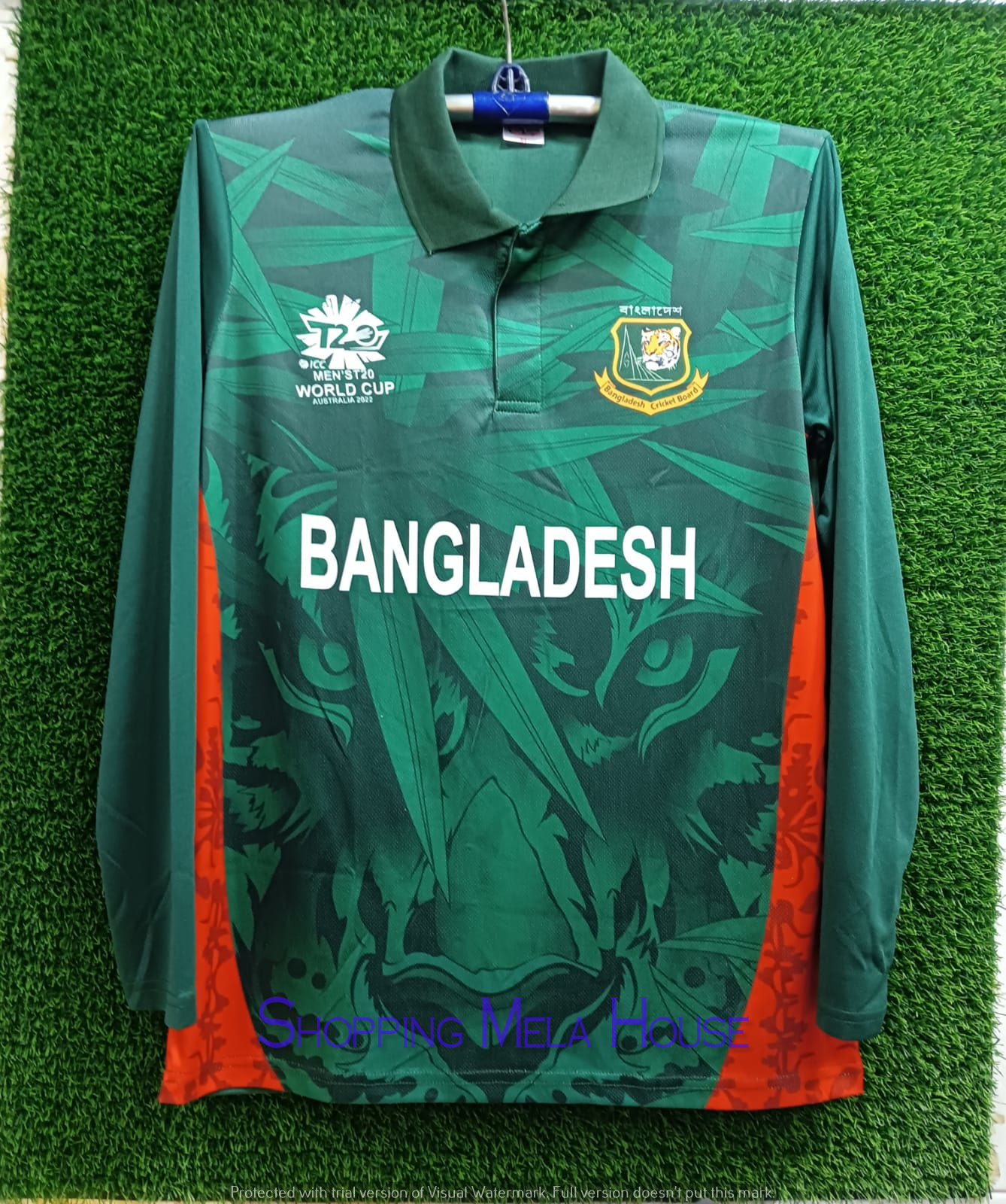 T20 World Cup Bangladesh Cricket Team Jersey Full Sleeve Cut Price online shopping