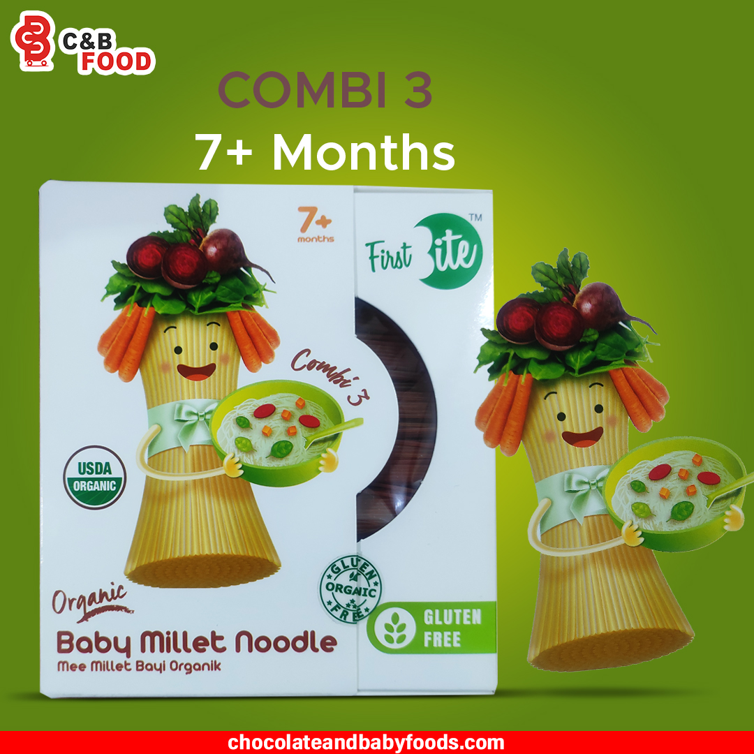 First Bite Combi Organic Baby Rice Noodle (7+months) 180G Cut