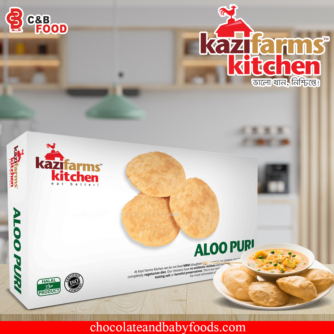 Kazi Farms Kitchen Aloo Puri 450G