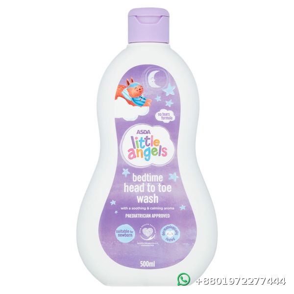 Asda Little Angels Bedtime Head to Toe Wash 500ml
