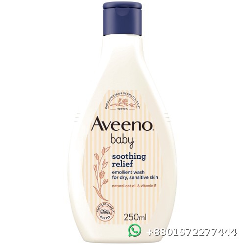 Aveeno Baby Soothing Relief Emollient Wash 250ml