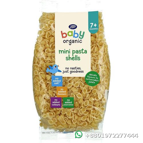 Boots Baby Organic Mini Pasta Shells 250g