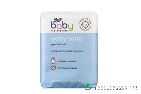 Boots Baby Soap Gentle & Mild 4x100g