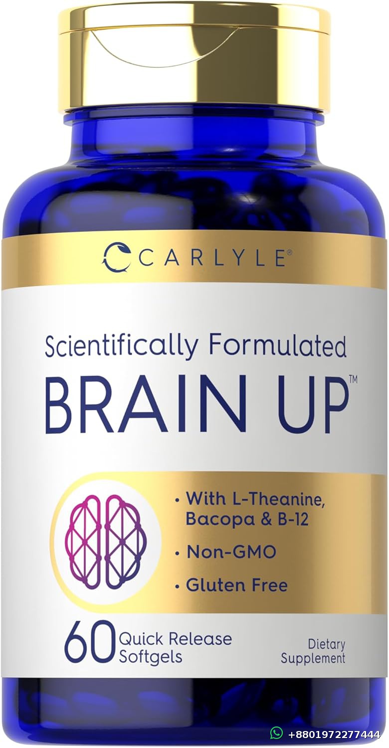 Carlyle Brain Up Supplement 60 Softgels