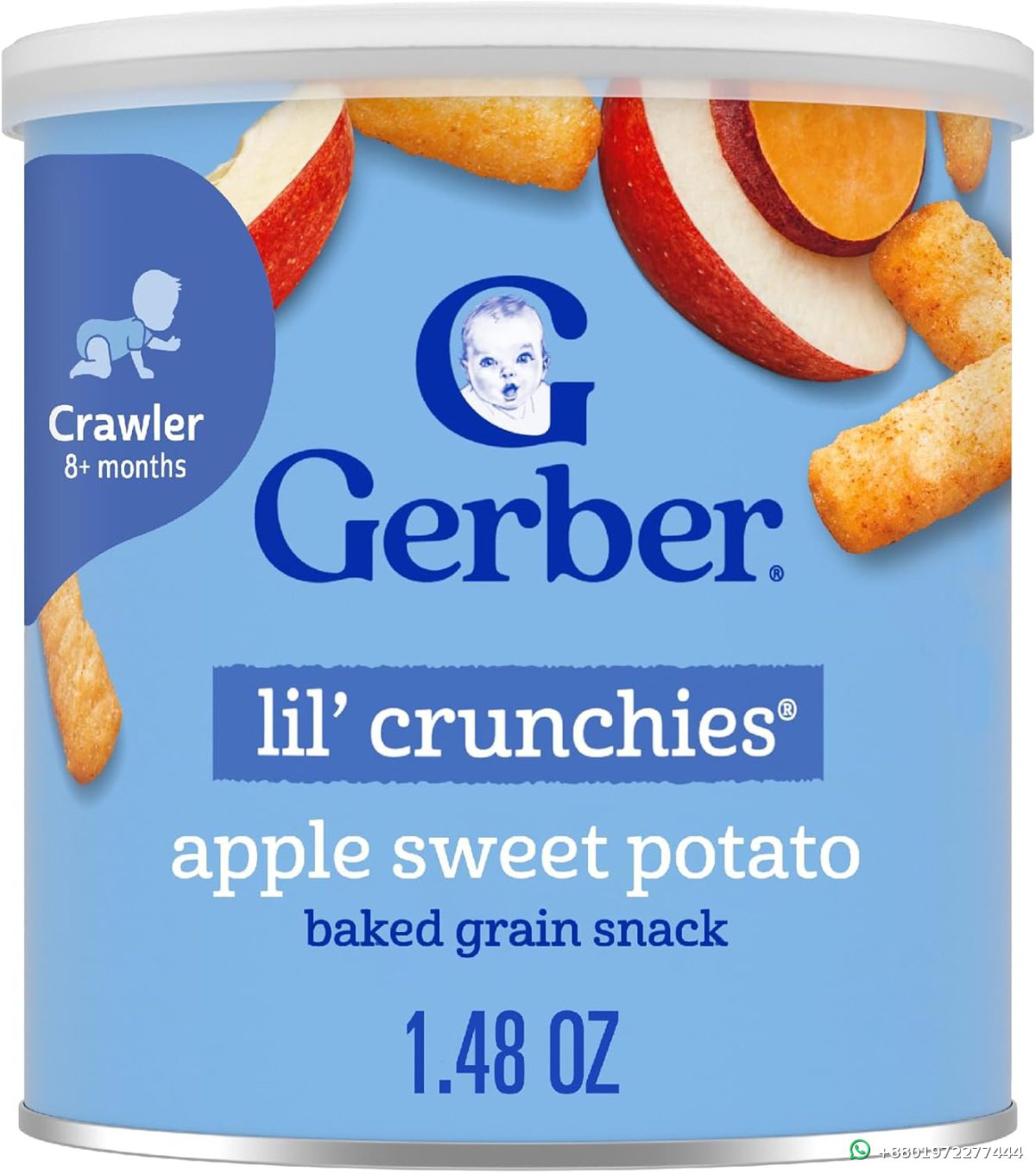 Gerber Lil' Crunchies Apple Sweet Potato