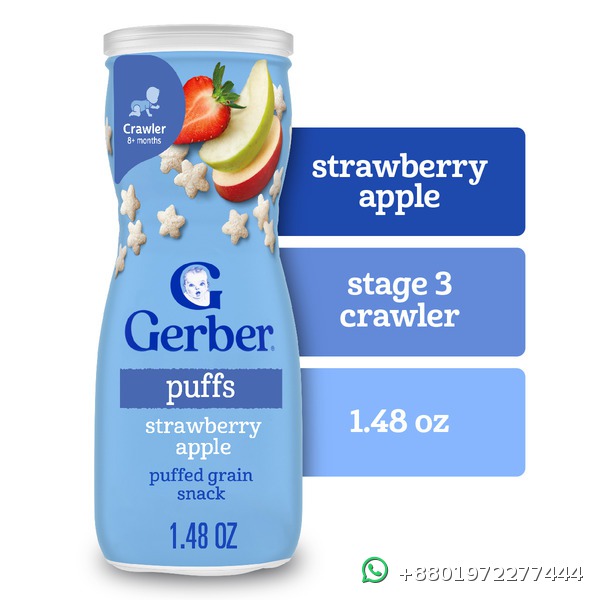 Gerber Puffs Strawberry Apple