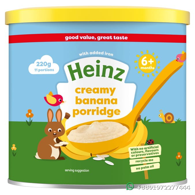 Heinz Smooth N Creamy Banana Porridge 220g
