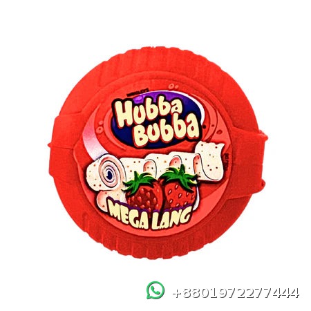 Hubba Bubba Strawberry Mega Long Bubble Tape