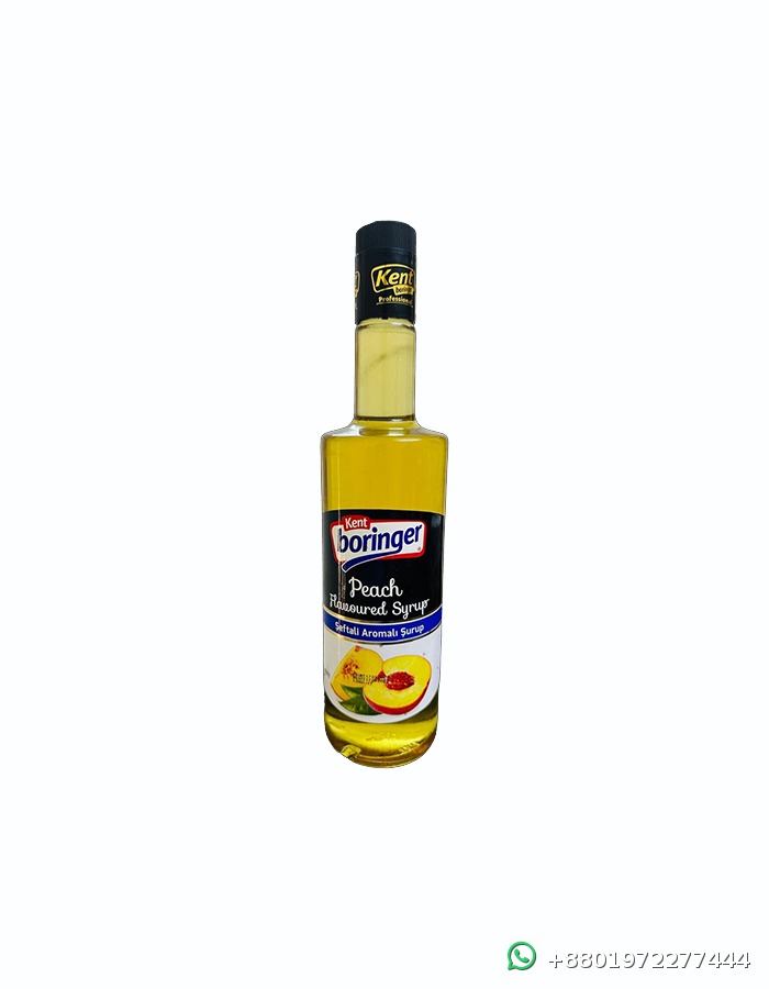 Kent Boringer Peach Flavoured Syrup 700ml