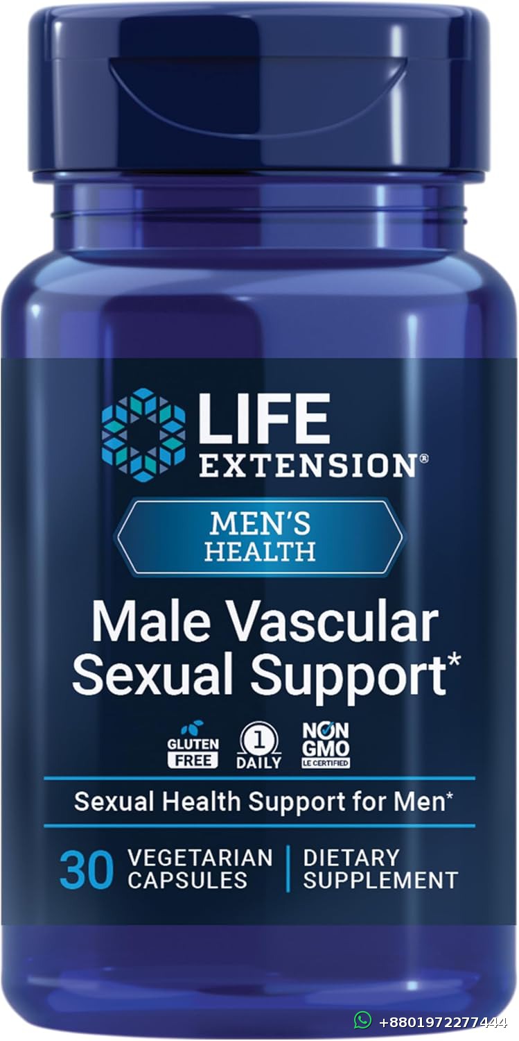 Life Extension Male Vascular Sexual Support Vegetarian
