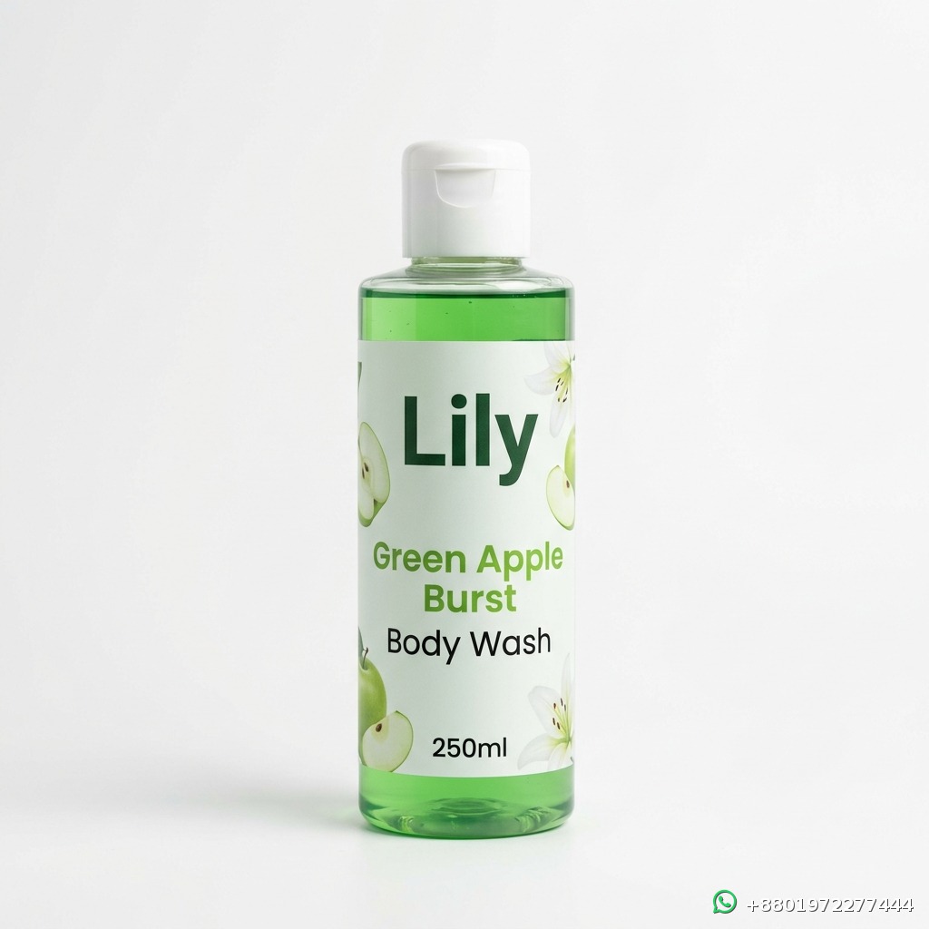 Lily Green Apple Burst Body Wash 250ml