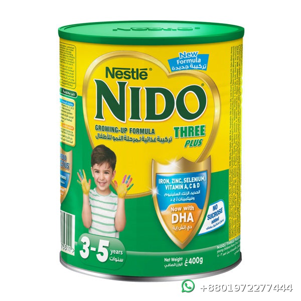 Nestle Nido Three Plus Growing Up Milk 400g