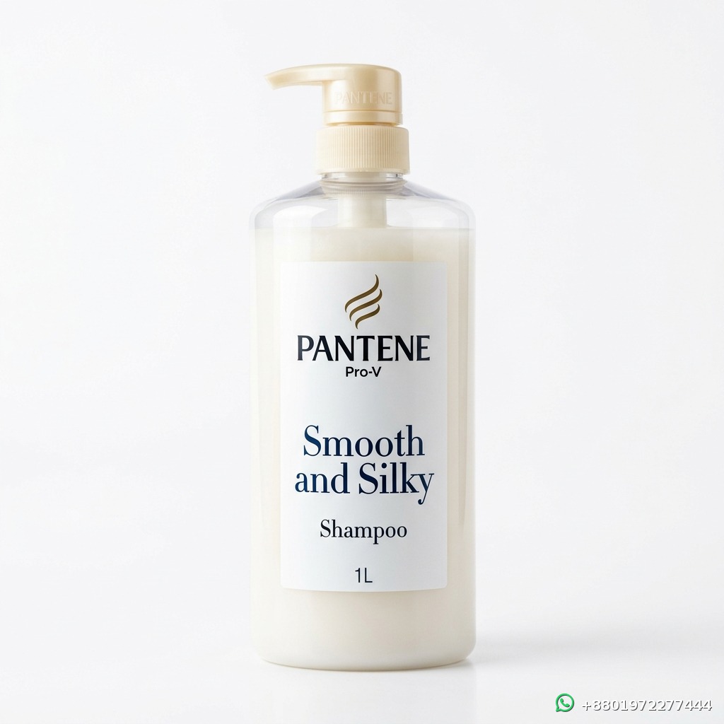 Pantene Pro-V Smooth and Silky Shampoo 1L