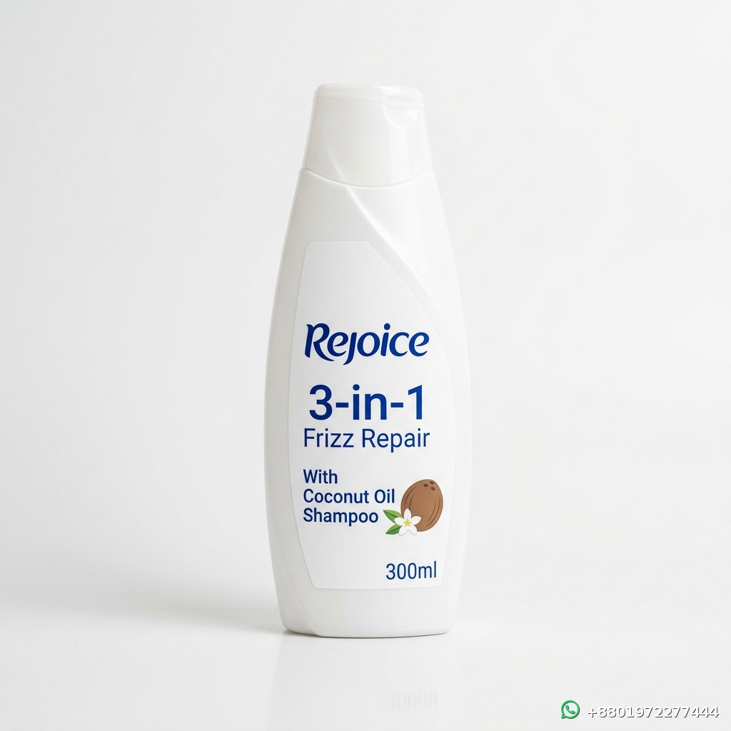 Rejoice 3-in-1 Frizz Repair With Coconut Oil Shampoo 300ml