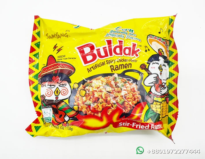 Samyang Buldak Corn Hot Chicken Flavoured Ramen 130g