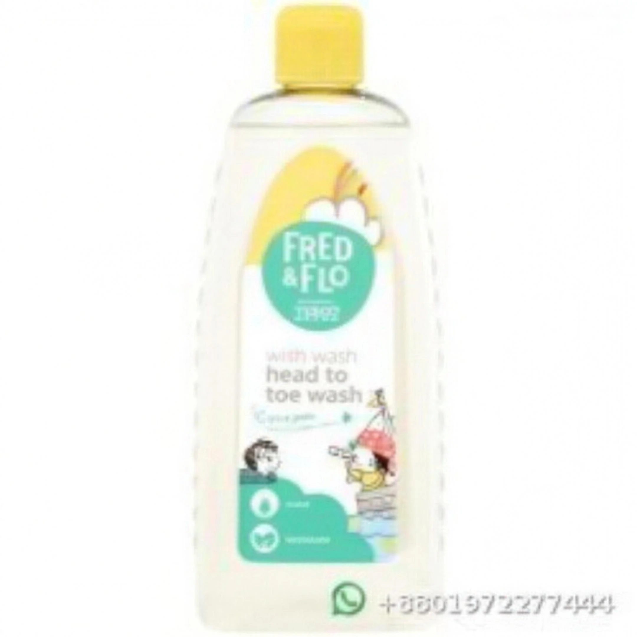 Tesco Fred & Flo Wish Wash Head to Toe Wash 500ml