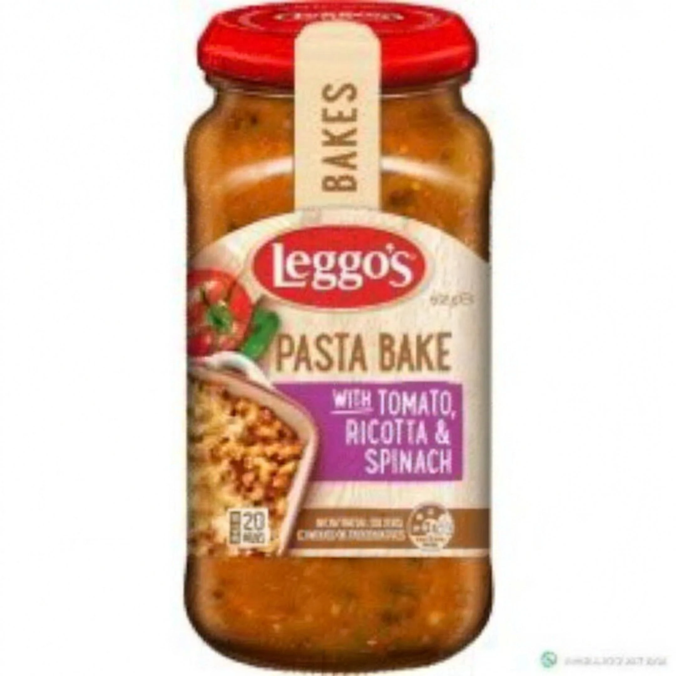 Leggo's Pasta Bake with Tomato Ricotta & Spinach