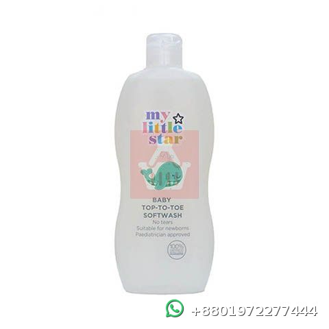 Superdrug My Little Star Top to Toe Soft Wash 300ml