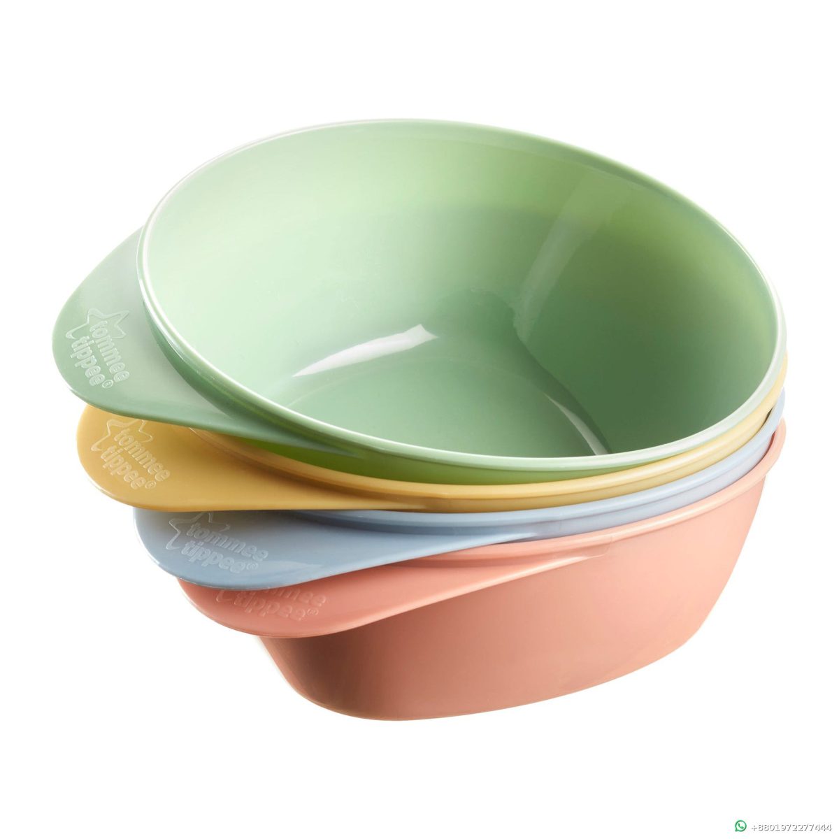 Tommee Tippee Easy Scoop Feeding Bowls 6m+ 2Pcs