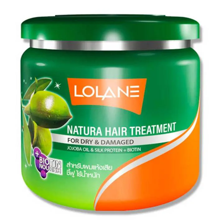 Lolane Jojoba Oil And Silk Protein Natural Hair Treatment