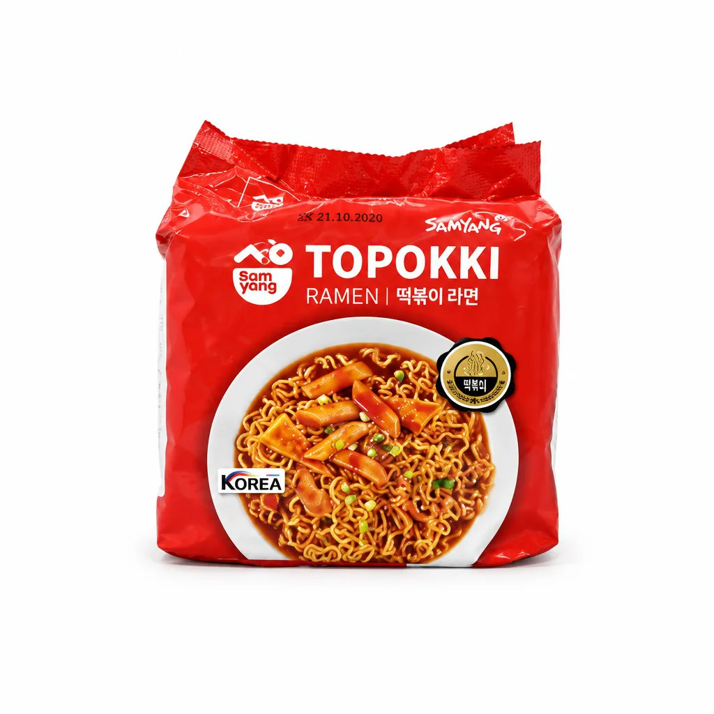 Samyang Topokki Ramen Noodle Soup 80g