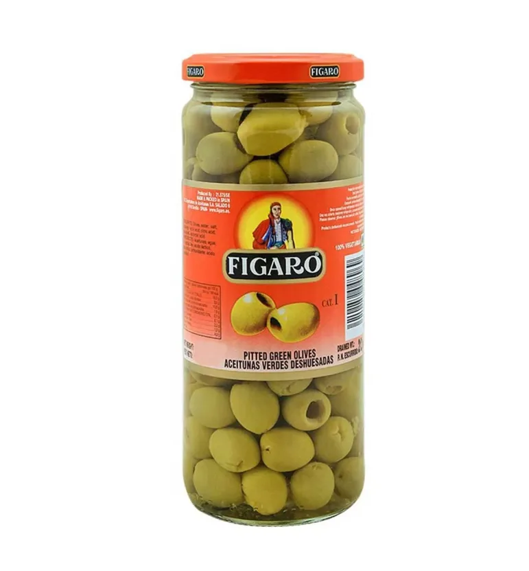 Figaro Pitted Green Olives 340g